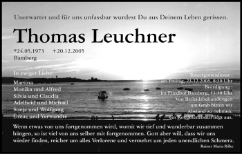 Anzeige von Thomas Leuchner von MGO