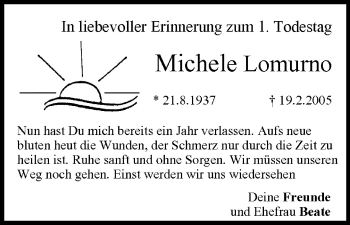 Anzeige von Michele Lomurno von MGO