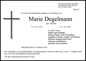 Anzeige von Marie Degelmann von MGO