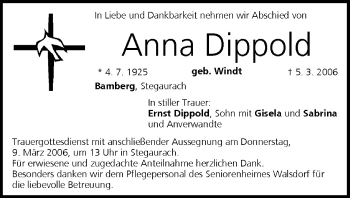 Anzeige von Anna Dippold von MGO
