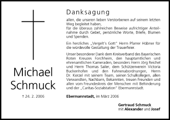 Anzeige von Michael Schmuck von MGO