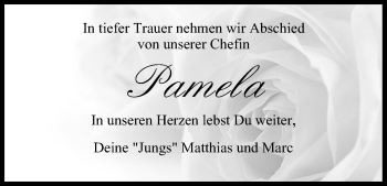 Anzeige von Pamela Ochs von MGO