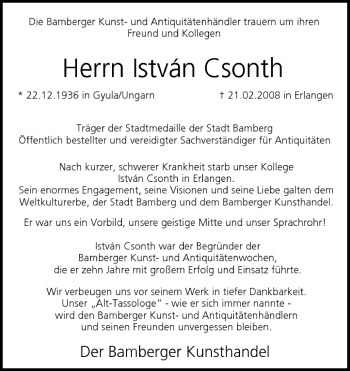 Anzeige von lstvan Csonth von MGO