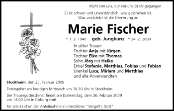 Anzeige von Marie Fischer von MGO