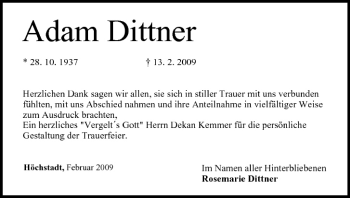 Anzeige von Adam Dittner von MGO