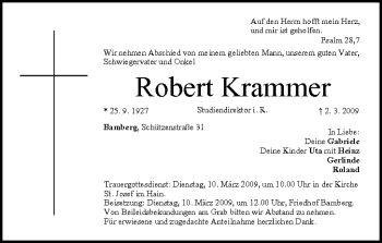 Anzeige von Robert Krammer von MGO