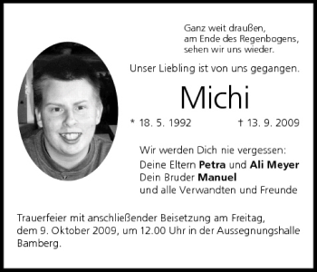 Anzeige von Michi Meyer von MGO