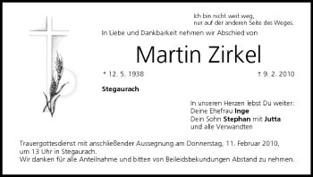 Anzeige von Martin Zirkel von MGO