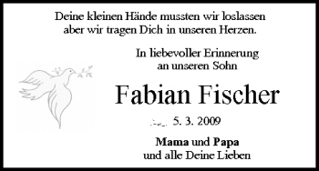 Anzeige von Fabian Fischer von MGO
