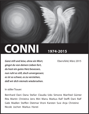 Anzeige von Cornelia Hümmer von MGO