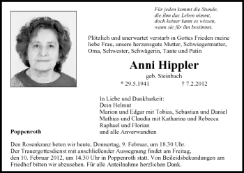 Anzeige von Anni Hippler von MGO