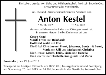 Anzeige von Anton Kestel von MGO