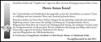 Anzeige von Anton Kestel von MGO
