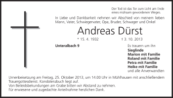 Anzeige von Andreas Dürst von MGO