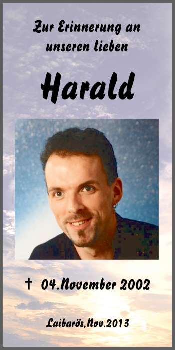 Anzeige von Harald  von MGO