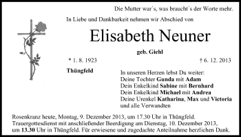 Anzeige von Elisabeth Neuner von MGO