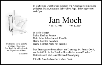 Anzeige von Jan Moch von MGO