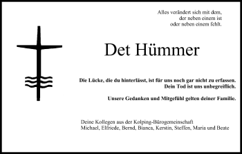 Anzeige von Det Hümmer von MGO