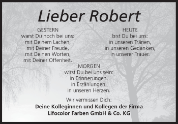 Anzeige von Robert  von MGO