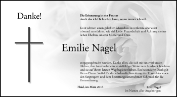 Anzeige von Emilie Nagel von MGO