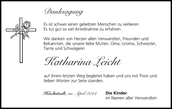 Anzeige von Katharina Leicht von MGO