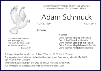 Anzeige von Adam Schmuck von MGO