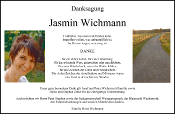 Anzeige von Jasmin Wichmann von MGO