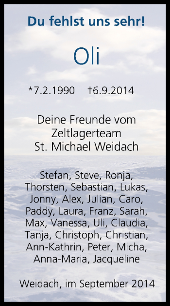 Anzeige von Oli  von MGO