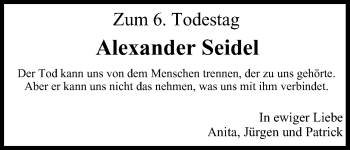 Anzeige von Alexander Seidel von MGO