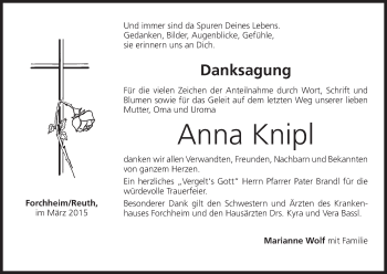 Anzeige von Anna Knipl von MGO
