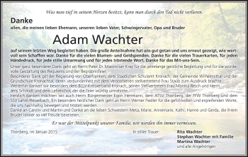 Anzeige von Adam Wachter von MGO