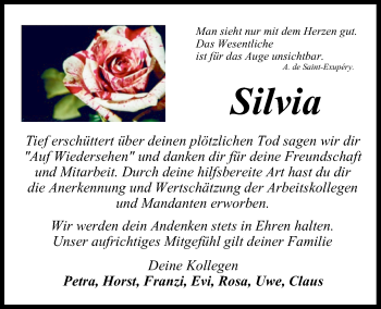 Anzeige von Silvia  von MGO
