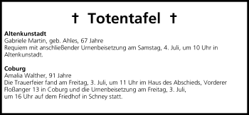 Anzeige von Gabriele Martin von MGO