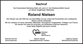 Anzeige von Roland Nielsen von MGO