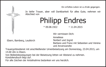 Anzeige von Philipp Endres von MGO