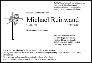 Anzeige von Michael Reinwand von MGO