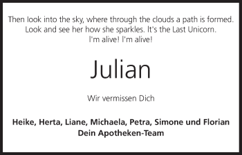 Anzeige von Julian  von MGO