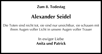 Anzeige von Alexander Seidel von MGO