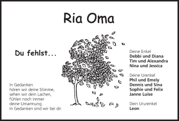 Anzeige von Ria  von MGO