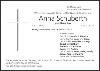 Anzeige von Anna Schuberth von MGO