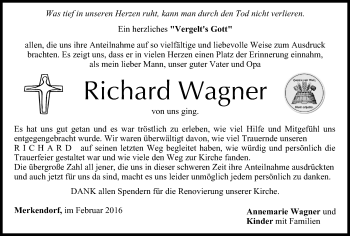 Anzeige von Richard Wagner von MGO