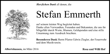 Anzeige von Stefan Emmerth von MGO