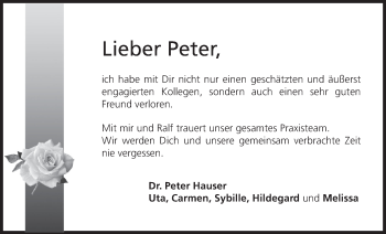 Anzeige von Peter  von MGO