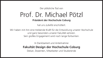 Anzeige von Michael Pötzl von MGO