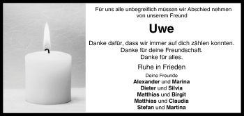 Anzeige von Uwe  von MGO