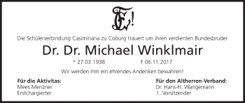 Anzeige von Michael Winklmair von MGO