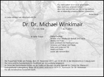 Anzeige von Michael Winklmair von MGO