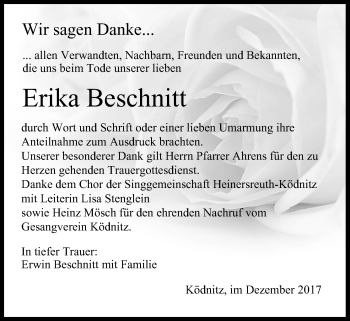Anzeige von Erika Beschnitt von MGO
