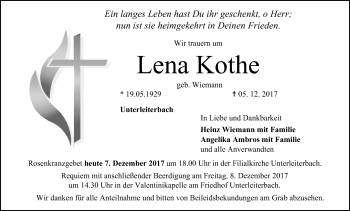 Anzeige von Lena Kothe von MGO
