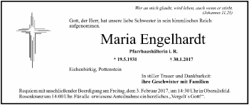 Anzeige von Maria Engelhardt von MGO